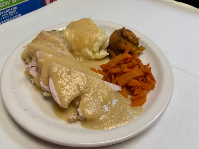 Turkey Dinner.