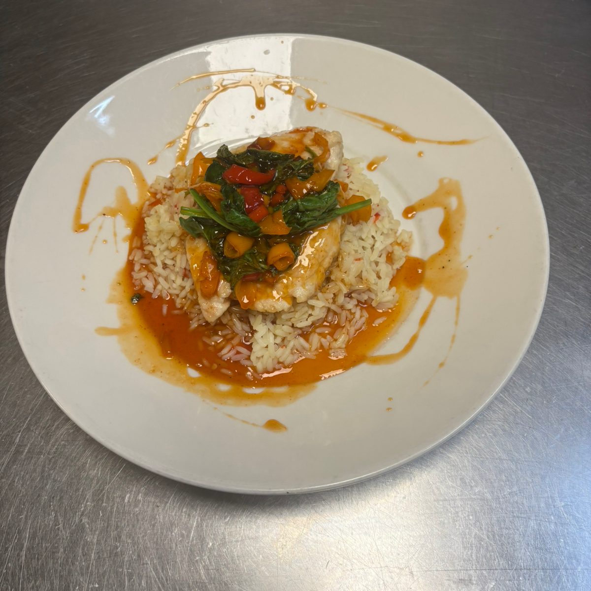 Honey Sriracha Chicken