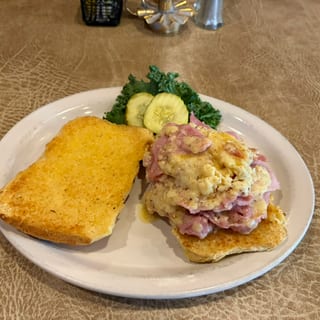 Hot Ham & Red Lion Cheese Sandwich