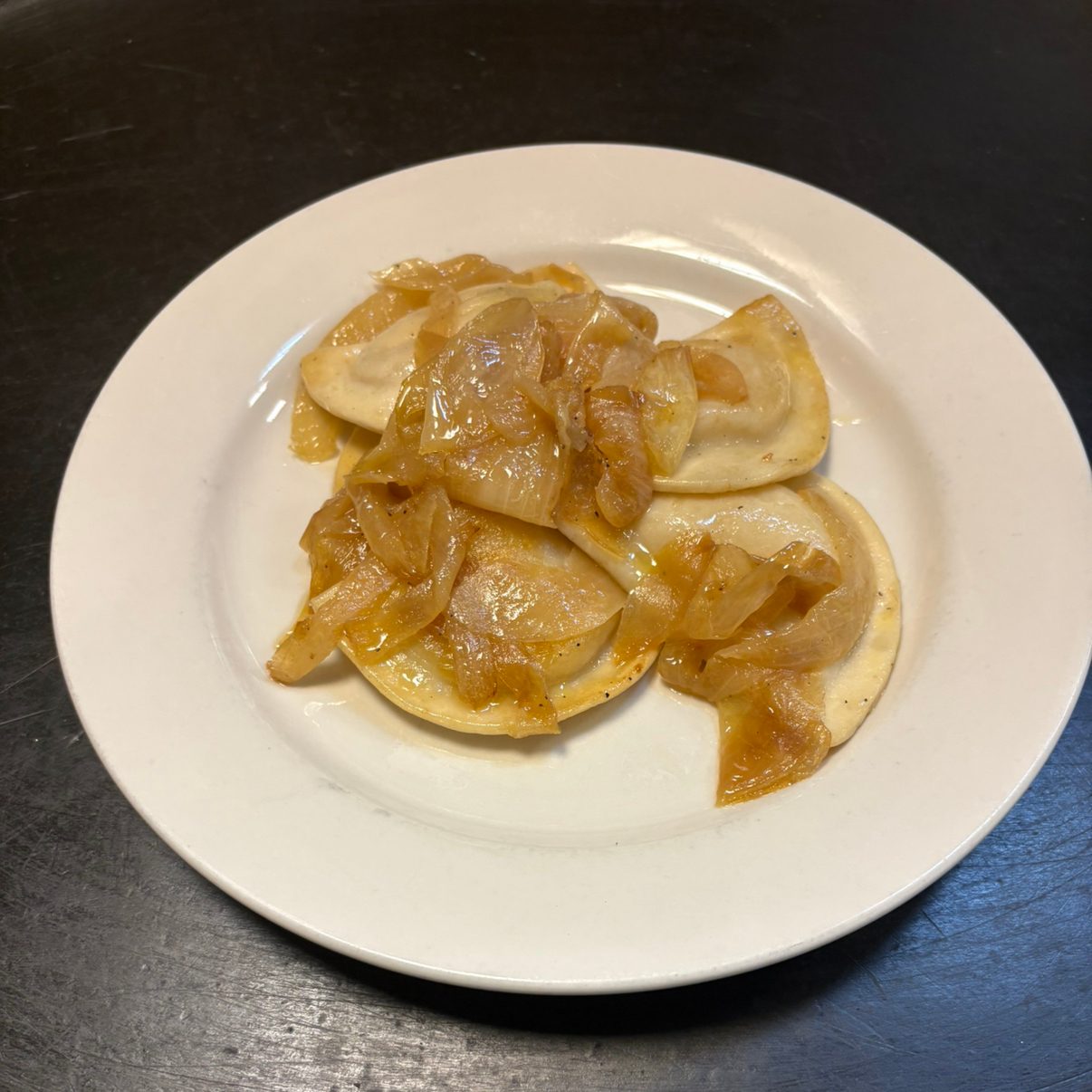 Potato & Cheese Pierogies.