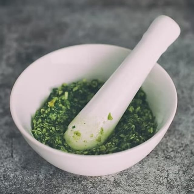 Spicy Calabrian Pesto Olive Oil.