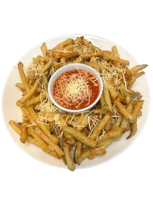Deep-Fried Zucchini Fries.