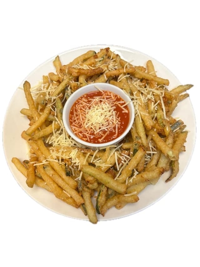 Deep-Fried Zucchini Fries.