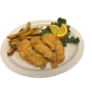 Three Chicken Fingers with Fries^