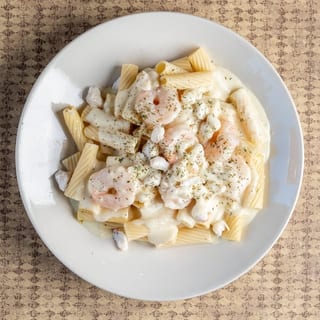 Shrimp and Crab Alfredo^