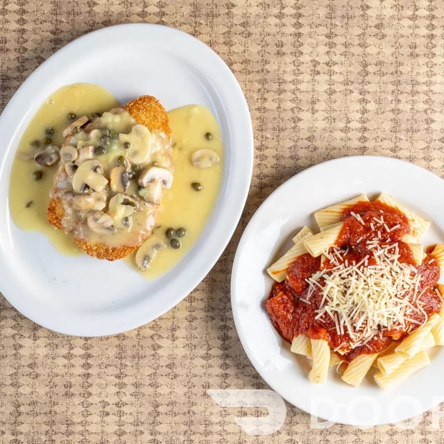 Crispy Chicken Piccata.