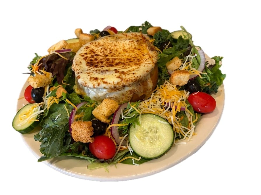 Crock of Soup and House Salad or Caesar Salad.