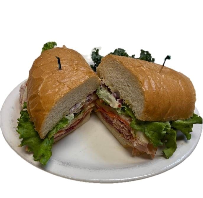 Warm Italian Hoagie.