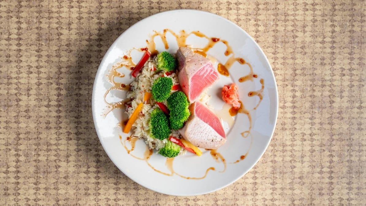 Honey Ginger Tuna.