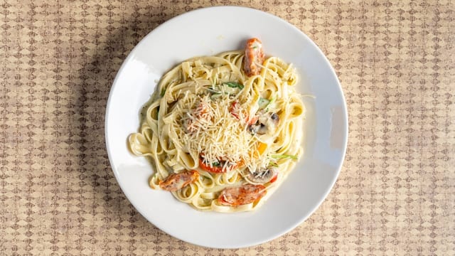 Bruschetta Pasta.