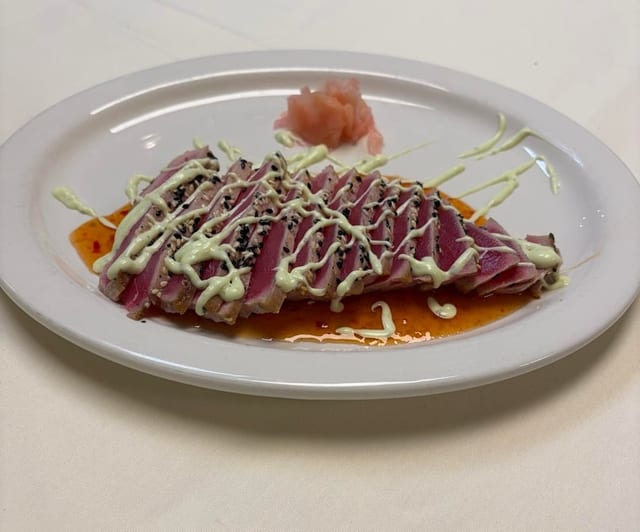 Sesame Seared Tuna.