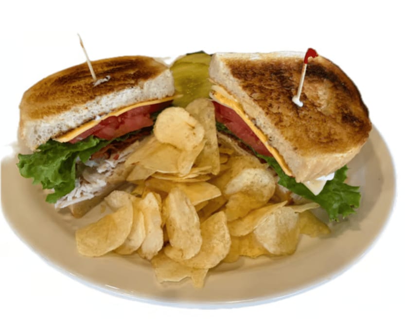 Turkey & Bacon Sandwich.