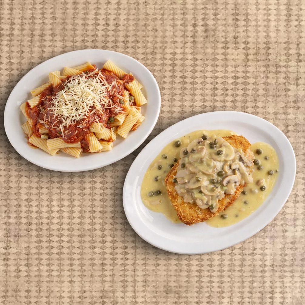 Crispy Chicken Piccata.