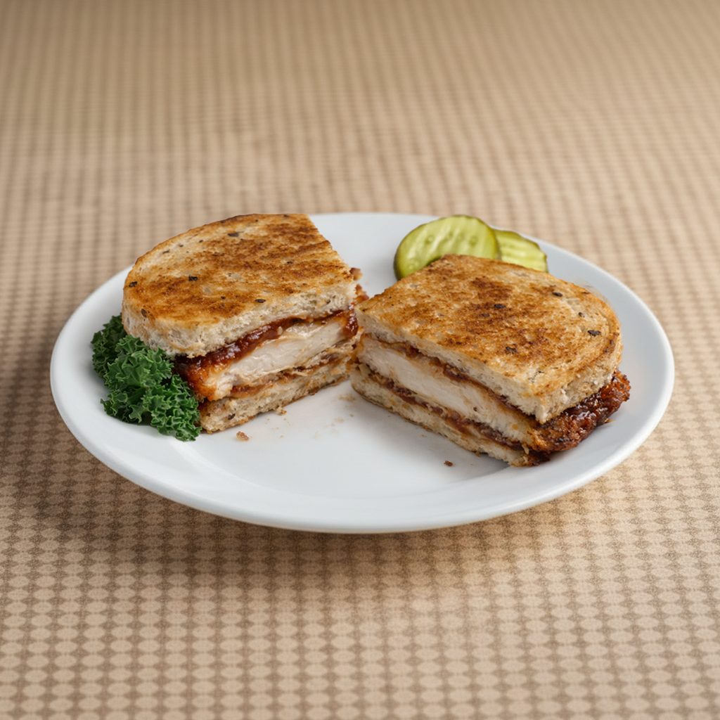Blackberry Chicken Sandwich.