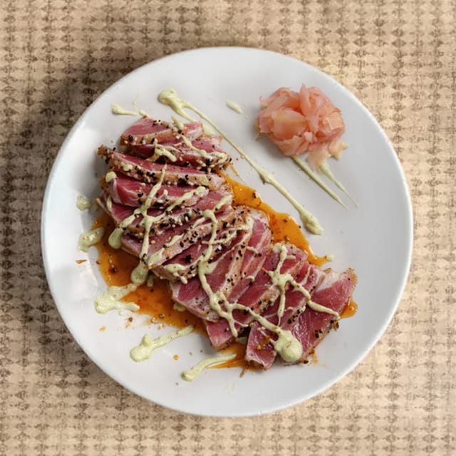 Sesame Seared Tuna.